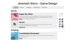 Desktop Screenshot of jeremiahwarm.com