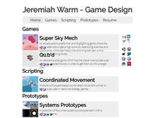 Tablet Screenshot of jeremiahwarm.com